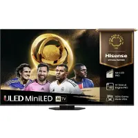 Hisense 65U8Q, 165,1 cm (65"), 3840 x 2160 pikseliä, ULED, Älytelevisio, Wi-Fi, musta, Harmaa