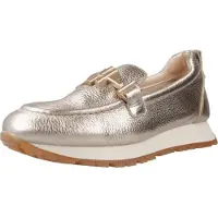Hispanitas for woman. HV253949 Trainers Kansas gold (37), Leather, 3 to 5 cm, None, Casual, Bronze
