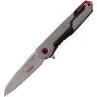 S-TEC Linerlock A/O Gray/Red