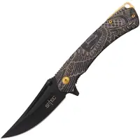 S-TEC Framelock A/O Black