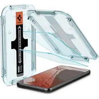Spigen GLASS KARKAUTUILLA LASILLA VARUSTETTU TR EZ FIT 2-PAKKAUS GALAXY S22 -PUHELIMILLE