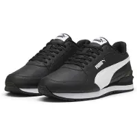 Puma Matalavartiset tennarit 'Runner V4' musta / valkoinen