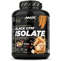 Amix Black Cfm Isolate Whey 2kg Protein Eiskaffee