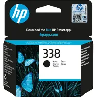 HP 338 -mustekasetti, musta