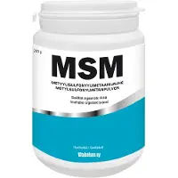 Vitabalans MSM-jauhe 200 g ravintolisä