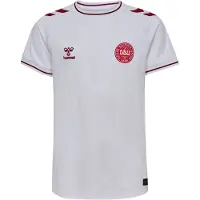 Hummel Dbu Woman 25 Away Jersey S/S Kids - White - 140