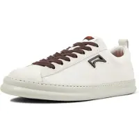Camper for man. K101052-003 Runner Four leather trainers white (43), Flat, Laces, Casual