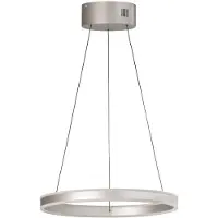 FISCHER&HONSEL GMBH Led riippuvalaisin Silvio, himmennettävä, Alumiini/harmaa/sinkki, Olohuone/ruokailutila, Metalli, Moderni