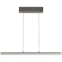 FISCHER&HONSEL GMBH Riippuvalaisin Torvi, himmennettävä, Alumiini/harmaa/sinkki, Olohuone/ruokailutila, Metalli, Moderni