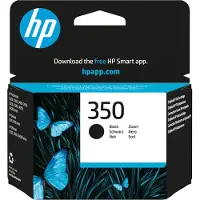 HP 350-mustekasetti, 4.5 ml, musta