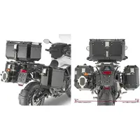 Givi Triumph Tiger 900 2024 One-fit Monokey Cam-side Plo6425cam Sivulaukkujen Asennus
