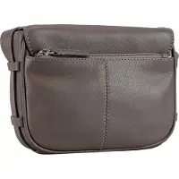 Leonhard heyden Nizza Crossbody-laukku Nahka 20 cm Harmaa
