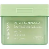Vvbetter JEJU YUJA BALANCING PAD 120 pads - hiutaleet, joilla on kiinteyttävä vaikutus.
