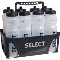 Select Juomapulloteline 8 - Musta/valkoinen, koko One Size