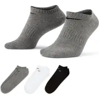Nike Urheilusukat harmaa / musta / valkoinen