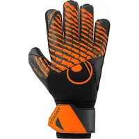 Uhlsport Maalivahdin Hanskat Fangmaschine Soft Resist+ - Musta/Oranssi, koko 7