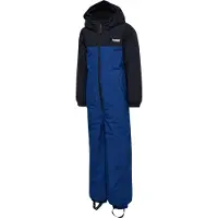 Hummel Hmljr Block Snowsuit Wp - Blue - 110
