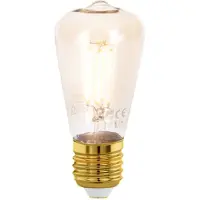 Eglo LED-lamppu ST48 Drop 4W/817 300 lumen amber dimmable E27