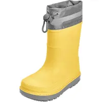 Playshoes Kumisaappaat keltainen / harmaa