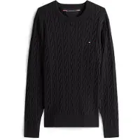 Tommy Hilfiger Neulepaita 'Classic' musta