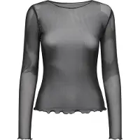 JDY Jdyelsa New Life L/S O Neck Top Jrs Noos - Black - XL