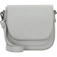 Harbour 2nd Just Pure Lili Crossbody-laukku Nahka 26 cm Harmaa