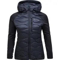 Peak Performance Women's Helium Down Hybrid Hood Black Untuva välitakit XS