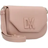 DKNY Seventh Avenue Crossbody-laukku Nahka 22 cm Vaaleanpunainen