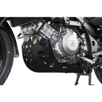 SW-Motech Moottorin suojus - musta. Suzuki DL 1000 V-Strom / Kawasaki KLV 1000.
