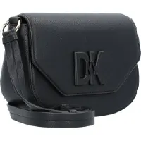 DKNY Seventh Avenue Crossbody-laukku Nahka 22 cm Musta