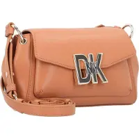 DKNY Downtown Crossbody-laukku Nahka 21 cm Ruskea