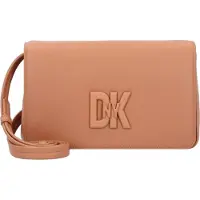 DKNY Seventh Avenue Crossbody-laukku Nahka 24 cm Ruskea