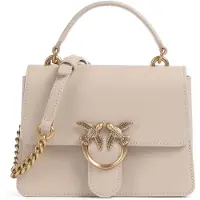 Pinko Love One Mini Olkalaukku beige