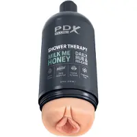 PDX masturbaattori shampoopullossa