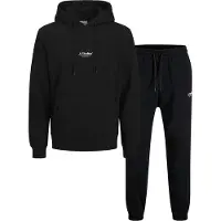Jack & Jones Juoksupuku 'JJESOHO' musta / valkoinen