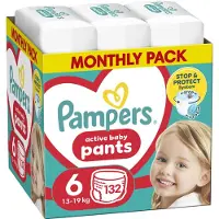 Pampers Kosteusliinat Pampers Pants 132 Kappaletta