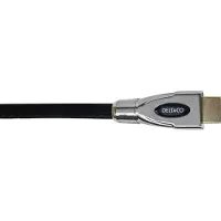 Deltaco PRIME HDMI-4150 Active HDMI 2.0 -kaapeli, jossa 4K ja Ethernet, 15 m, musta