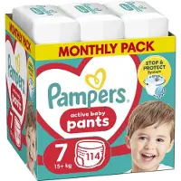 Pampers vaipat Pampers Pants 7, 17+ kg, 114 kpl.