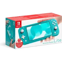Nintendo Switch Lite without power supply, turquoise portable console 32 GB with pre-installed Animal Crossing: New Horizons game, 5.5-inch 1 (10014754)