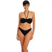 Freya Ibiza Waves Uw Bandeau Bikini Top 36 D - Black - E x 80