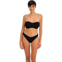 Freya Ibiza Waves Uw Bandeau Bikini Top 36 D - Black - D x 75