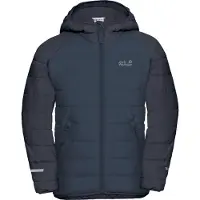 Jack Wolfskin Kid's Zenon Jacket Midnight Sky Untuva välitakit 176