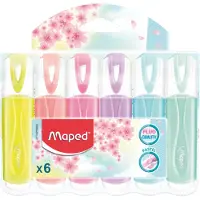 Maped 742558, 6 kpl, Pastelli, Taltan pää, 5 mm, Aikuinen/lapsi, Poika/tyttö