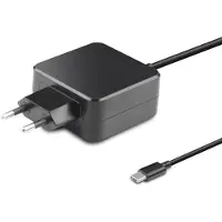 CoreParts Kannettavan tietokoneen verkkovirta-adapteri, USB-C, 45W, musta