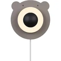 Nordlux Seinävalaisin , Bruna Bear, Ruskea / ruoste, Lastenhuone, Metalli