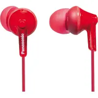 Panasonic RP-HJE125E-R headphones/headset Wired In-ear Music Red (RP-HJE125E-R)