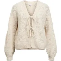Object Objflora Re L/S Knit Cardigan Noos - Grey - XL