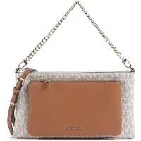 Michael Kors Olkalaukku kerma / karamelli / kulta / vaaleanharmaa / omena
