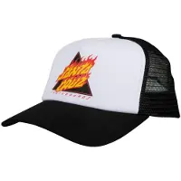 Santa Cruz Flamed Not A Dot Meshback Lippis