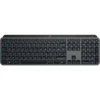Logitech Trådlöst tangentbord - - MX Keys S - Bluetooth - Bakgrundsbelyst - Tysta tangenter - Grafit